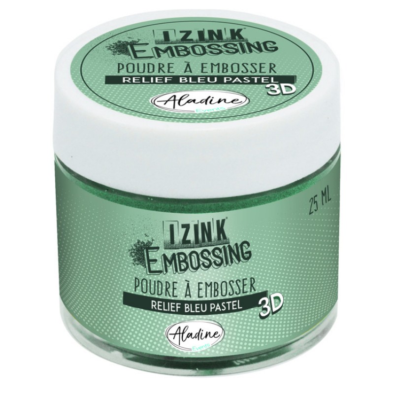 IZINK EMBOSSING POWDER PASTEL BLUE - 25ML
