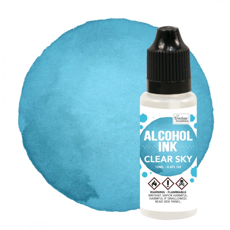 Bleu | Aqua Clear Sky Encre d'alcool