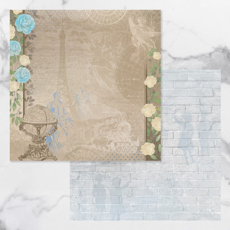 New Adventures Double Sided Patterned Papers 1 (5pc)