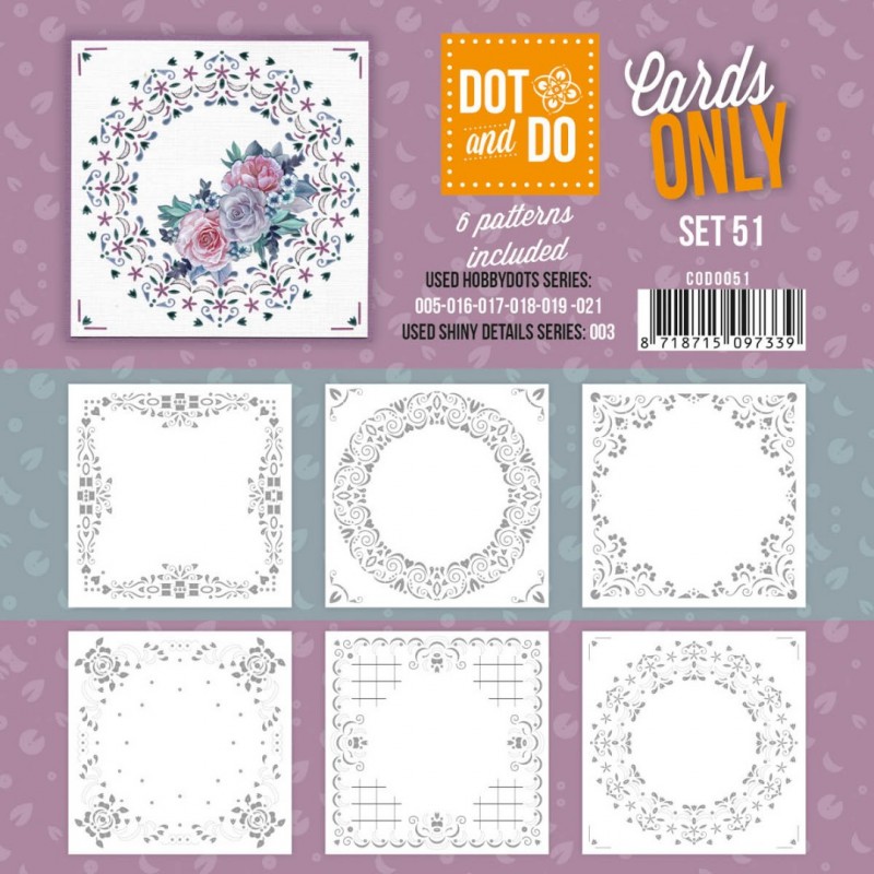 Set 51 Cards Only by Dot and Do  