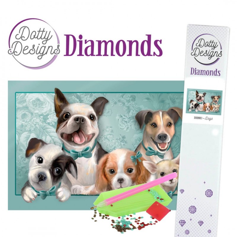 Dogs Diamonds by Dotty Designs  Dogs Diamonds by Dotty Designs