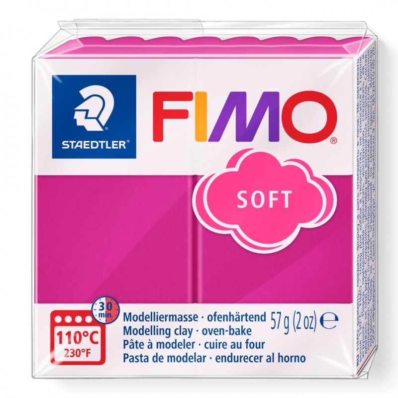 Mod. clay Fimo soft raspberry