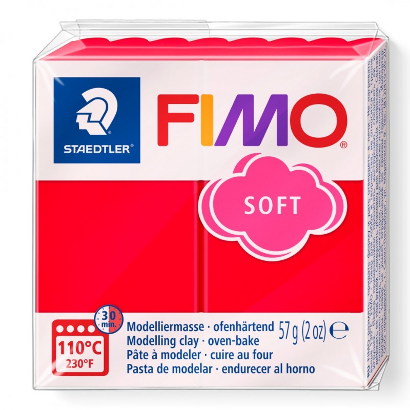 Mod. clay Fimo effect Indian Red