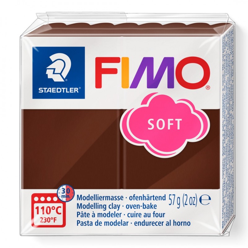 Mod. clay Fimo soft chocolate
