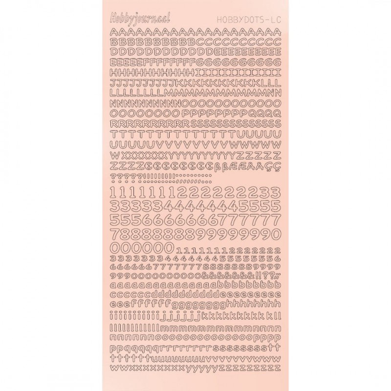 Hobbydots sticker LC - Mirror Skin