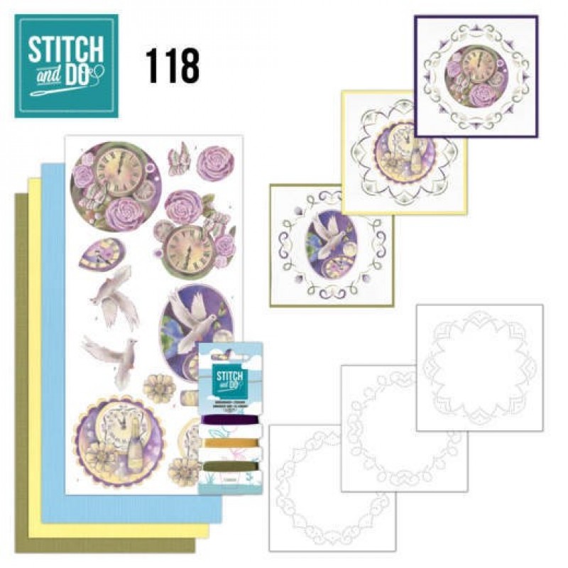 Nr. 118 Saint Sylvestre Jeanine's Art - Stitch and Do