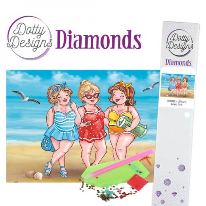 Strand Bubbly Girls by Yvonne Creations for Dotty Designs Diamonds