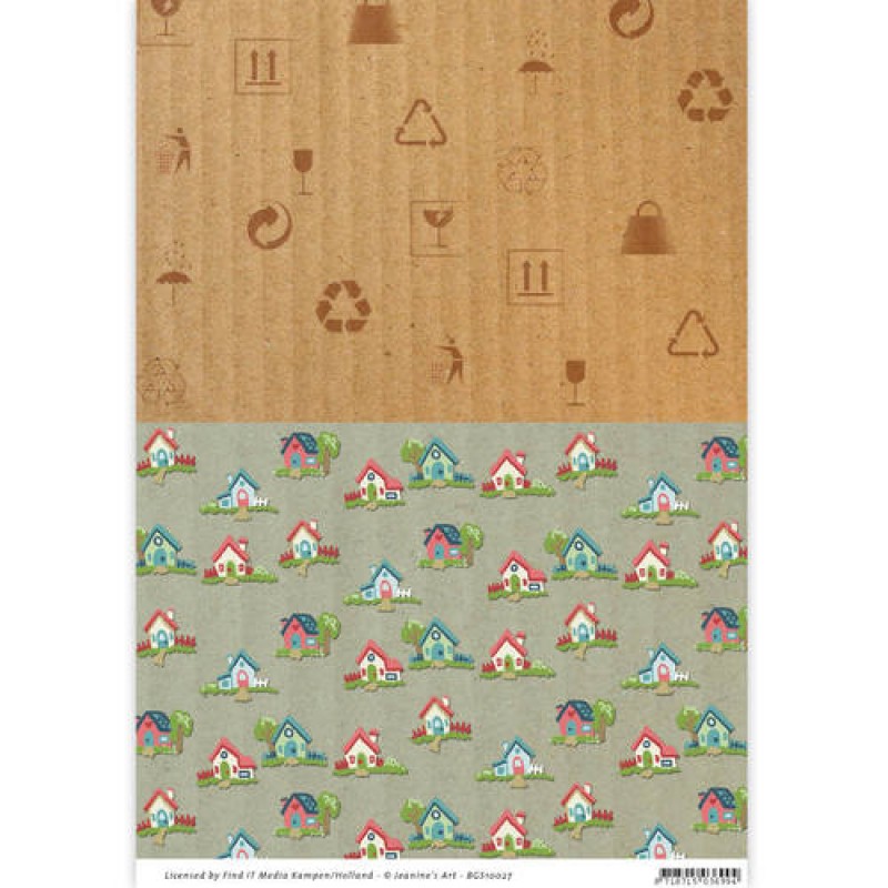 Backgroundsheets - Yvonne Creations - Moving Madness