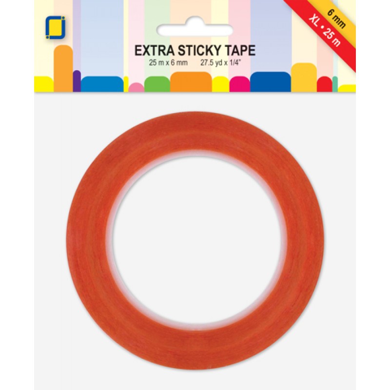 Extra sticky tape XL 25m x 6mm inner box Extra sticky tape XL 25m x 6mm inner box