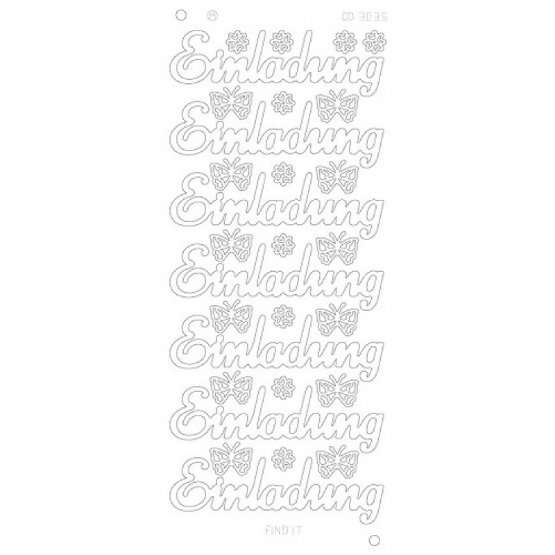 Einladung Platinum - Silver