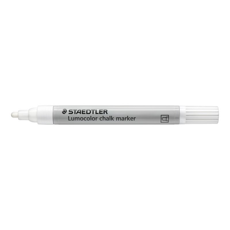 Lumocolor chalk marker ronde punt - set 4 st