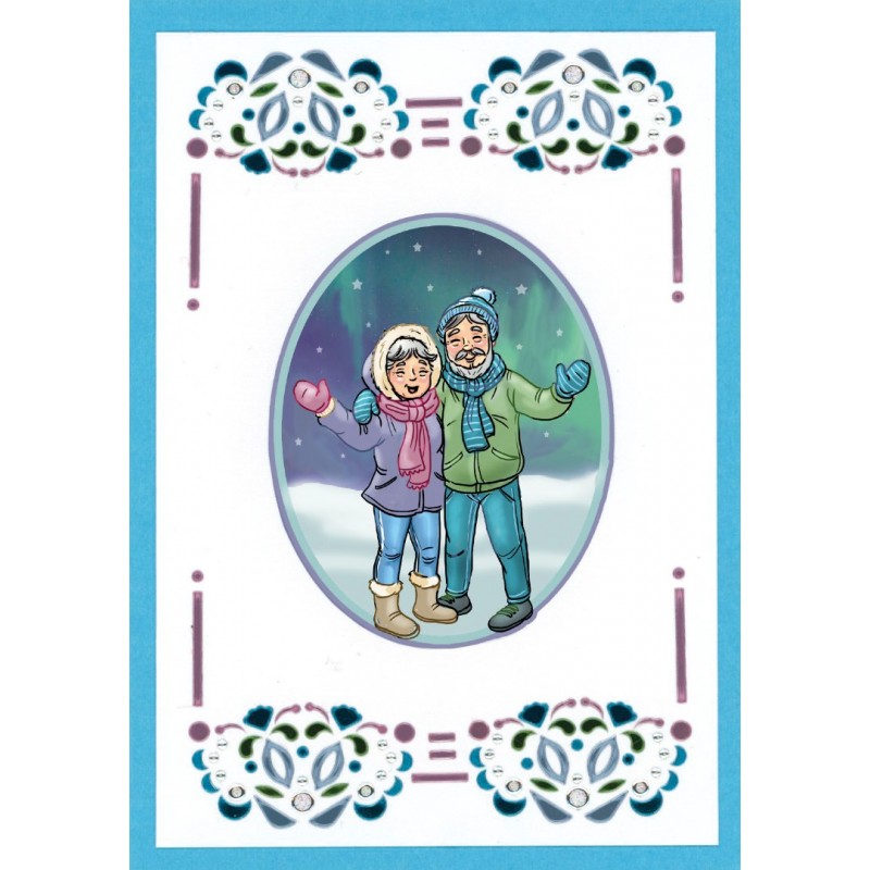 Creative Hobbydots 33 - Yvonne Creations -  Funky Nanna -Nordic Winter