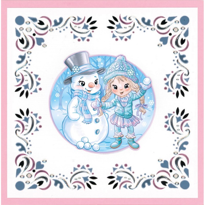 Creative Hobbydots 33 - Yvonne Creations -  Funky Nanna -Nordic Winter