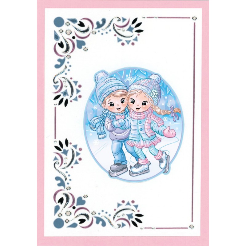 Creative Hobbydots 33 - Yvonne Creations -  Funky Nanna -Nordic Winter