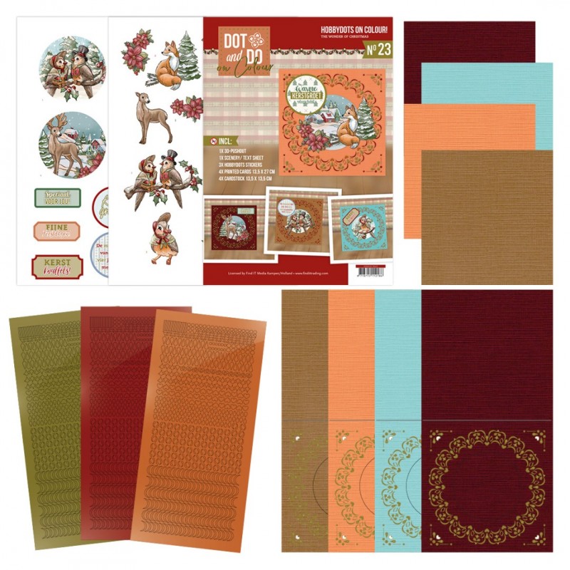 Dot and Do on Colour 23 - Yvonne Creations - The Wonder of Christmas