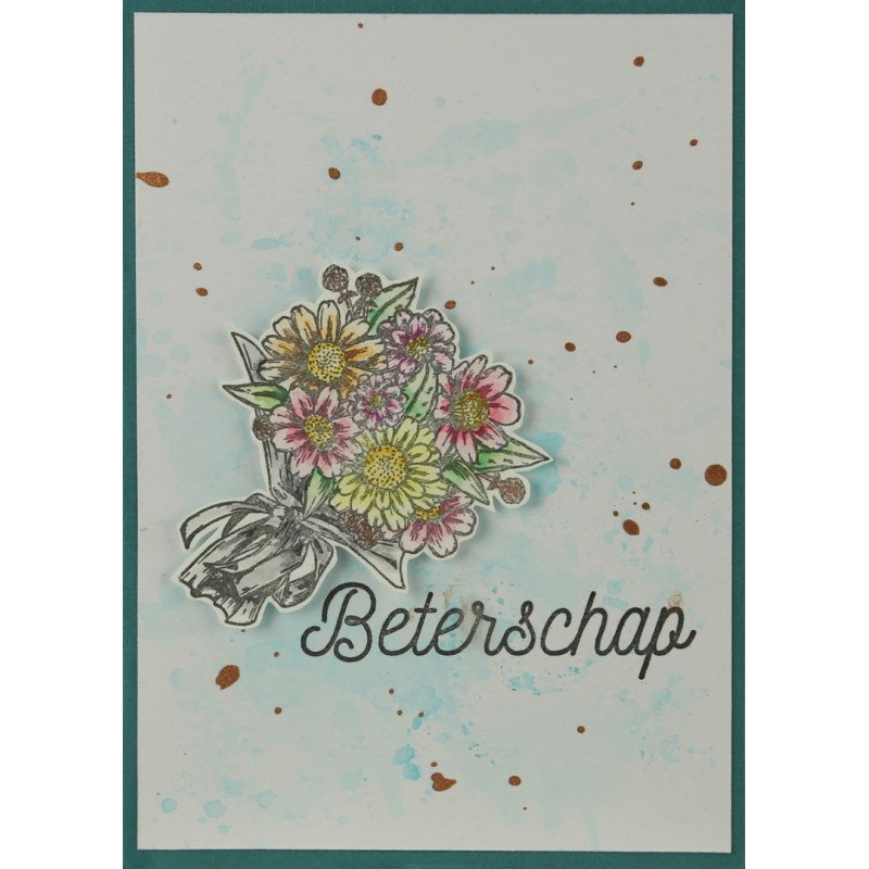 Card Deco Essentials Clear Stamps - Bouquet