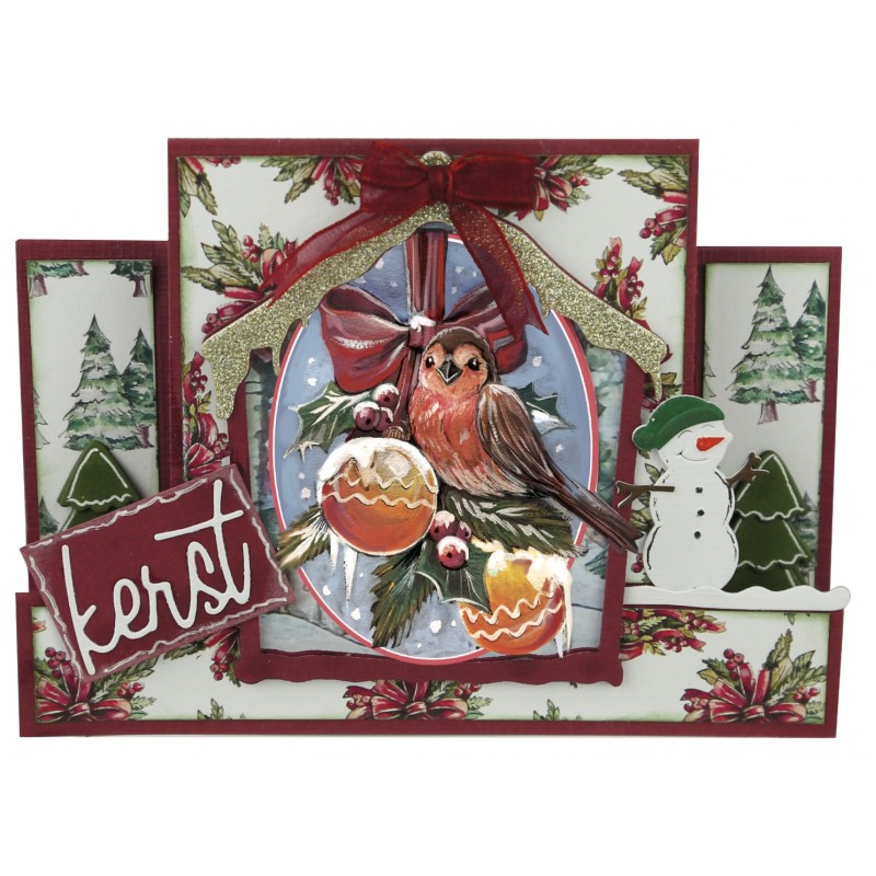 3D Push Out - Yvonne Creations - Christmas Miracle - Bird