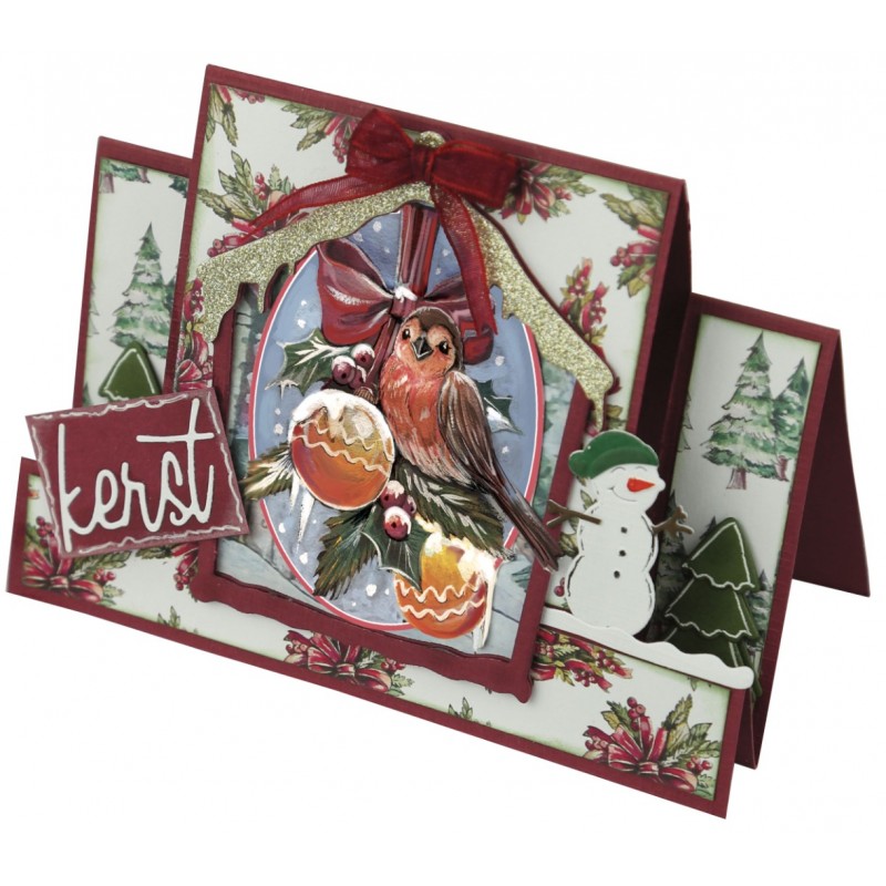 3D Cutting Sheet - Yvonne Creations - Christmas Miracle - Bird