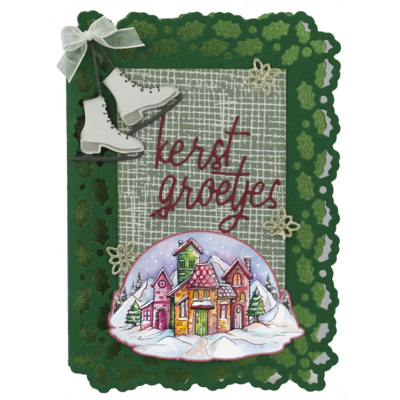 3D Push Out - Yvonne Creations - Christmas Miracle - House