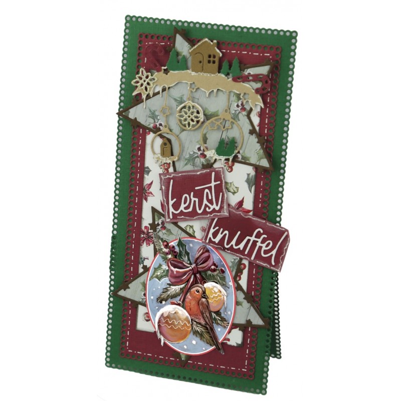 3D Cutting Sheet - Yvonne Creations - Christmas Miracle - Bird