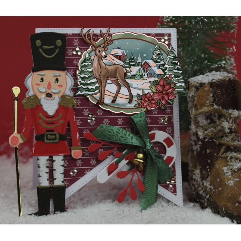 3D Push Out - Yvonne Creations - The Wonder of Christmas - Wonderful Village