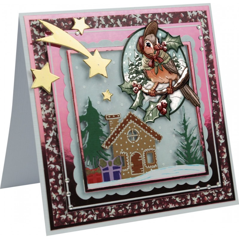 Dies - Yvonne Creations - The Wonder of Christmas - Christmas Frame
