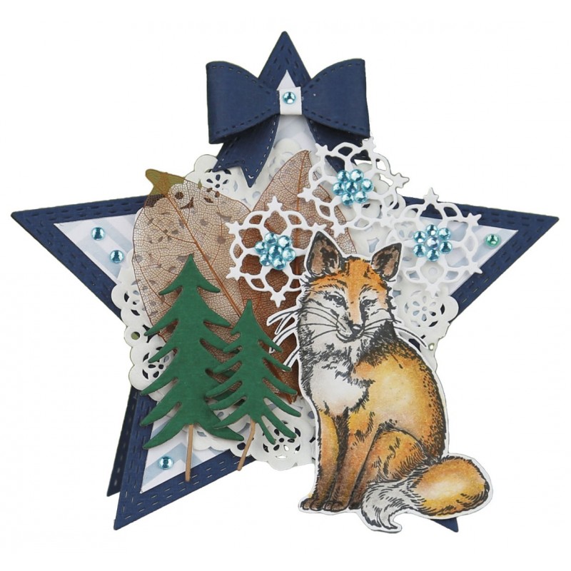 Card Deco Essentials Clear Stamps - Fox