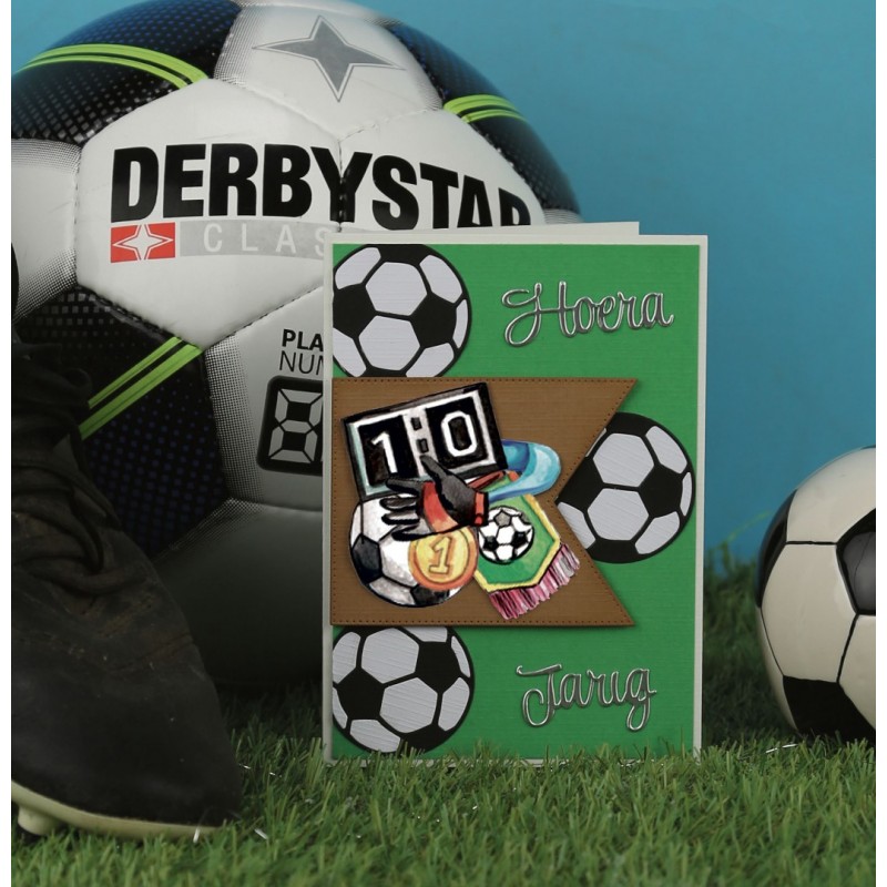 3D Cutting Sheet - Yvonne Creations - Soccer Parts