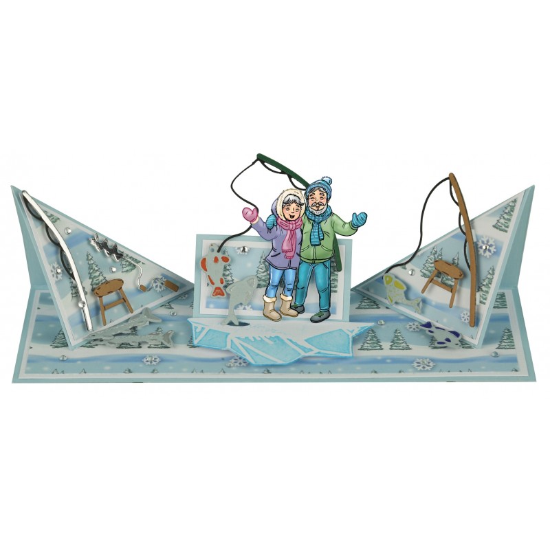 Dies - Yvonne Creations - Funky Nanna – Nordic Winter - Nordic Fishing