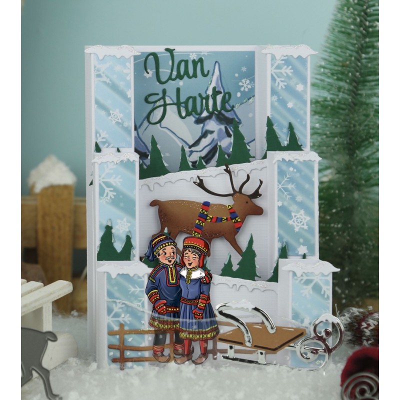 Dies - Yvonne Creations - Funky Nanna – Nordic Winter - Nordic Scene