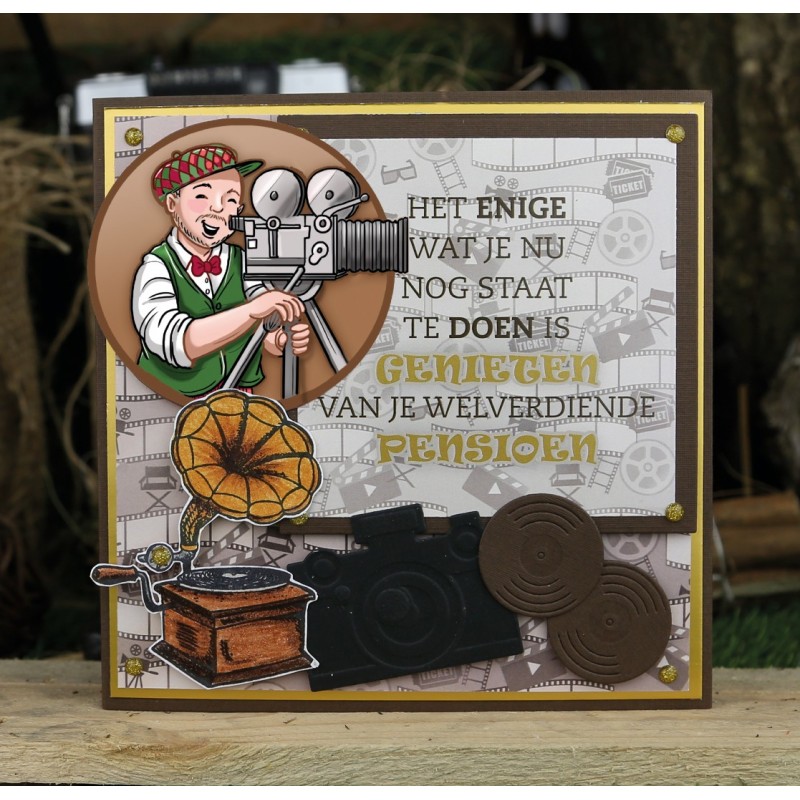 3D Cutting Sheet - Yvonne Creations - Big Guys - Back in Time - Movie