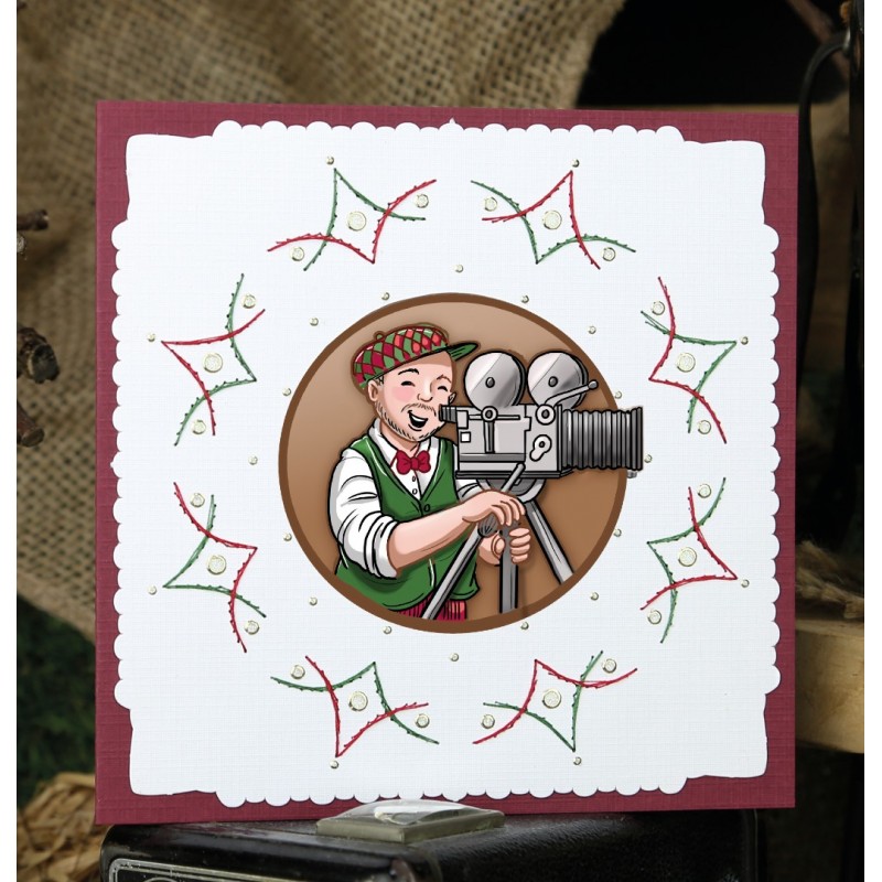 3D Cutting Sheet - Yvonne Creations - Big Guys - Back in Time - Movie