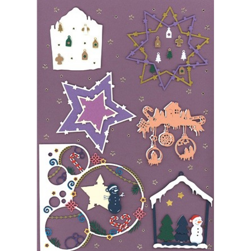 Dies - Yvonne Creations - Christmas Miracle - Festive Baubles