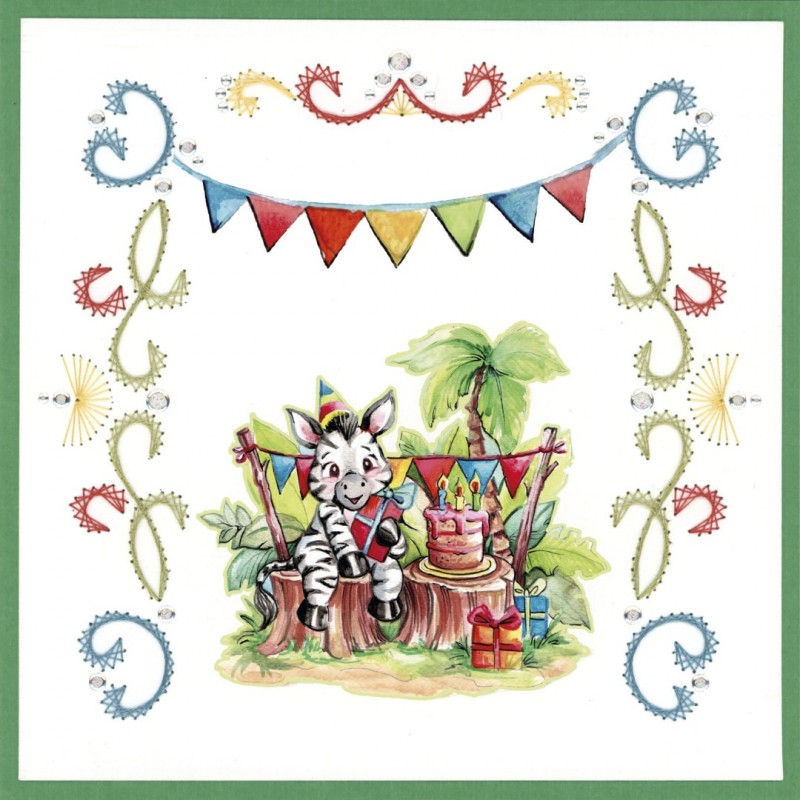 Cutting Sheets - Yvonne Creations - Jungle Party - Mini