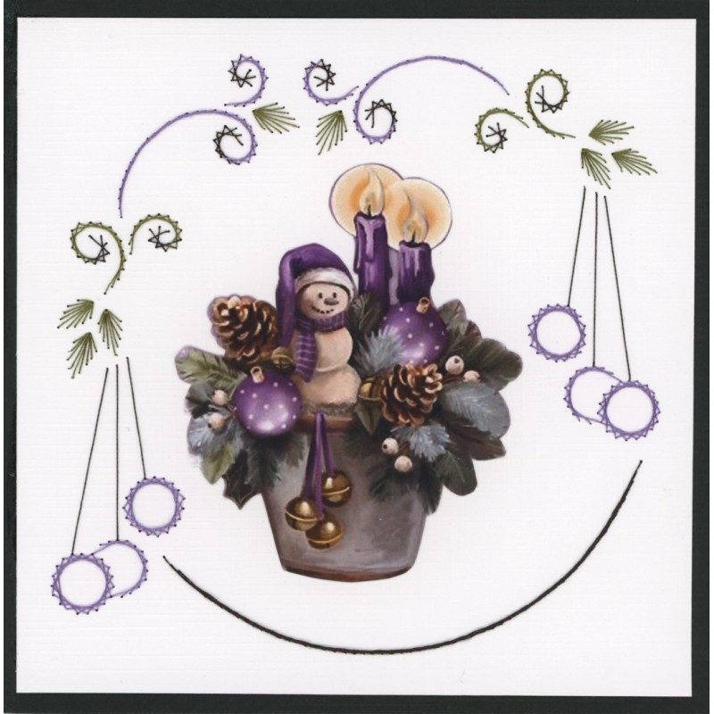 Stitch and Do 201 - Amy Design - Purple Christmas