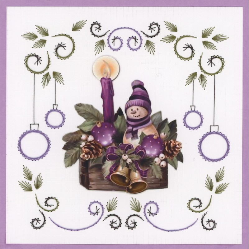 Stitch and Do 201 - Amy Design - Purple Christmas