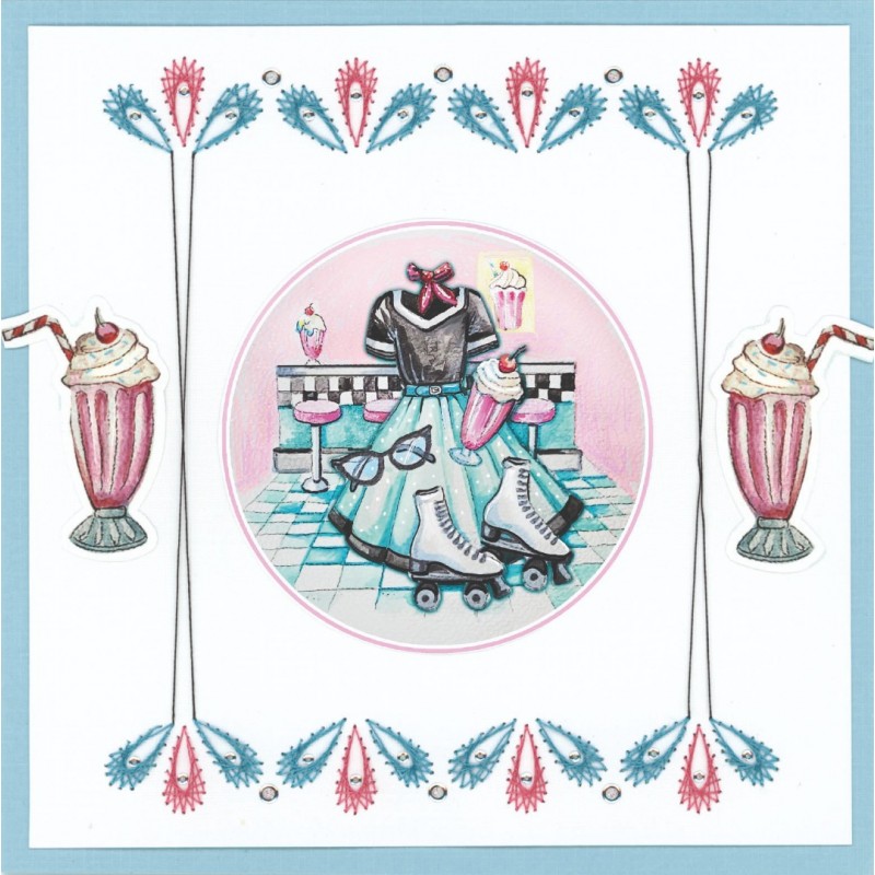Creative Embroidery 56 - Yvonne Creations - Back to the fifties