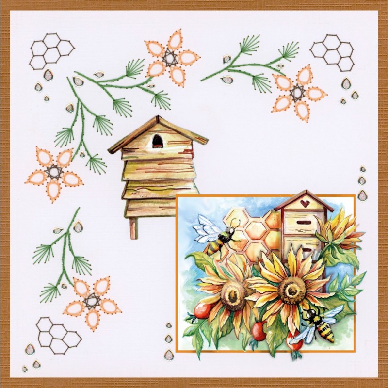 Creative Embroidery 52 - Yvonne Creations - Bee Honey