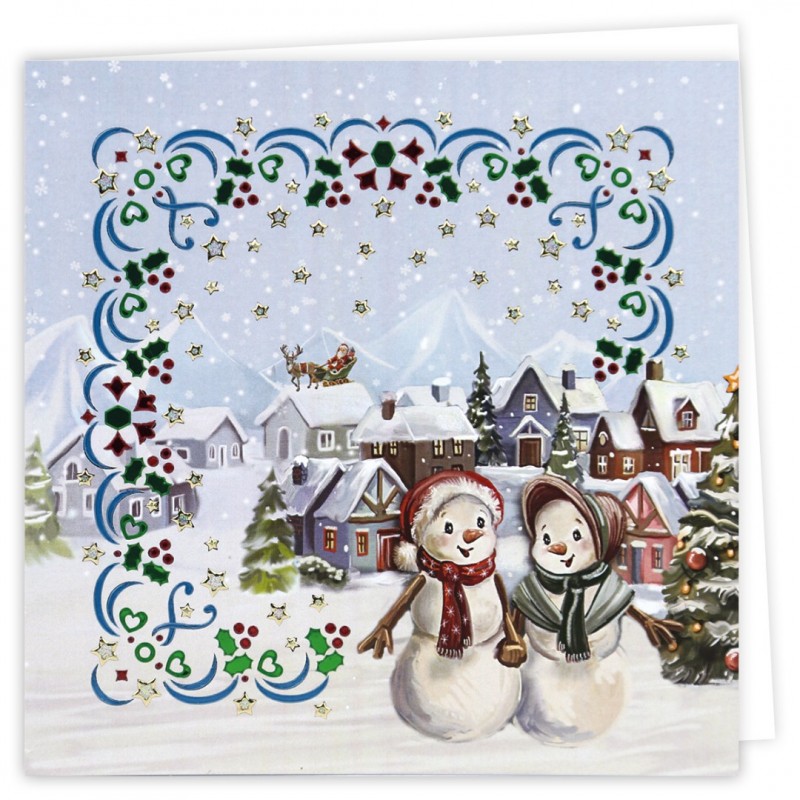 Dot and Do Cards - Snowy Christmas