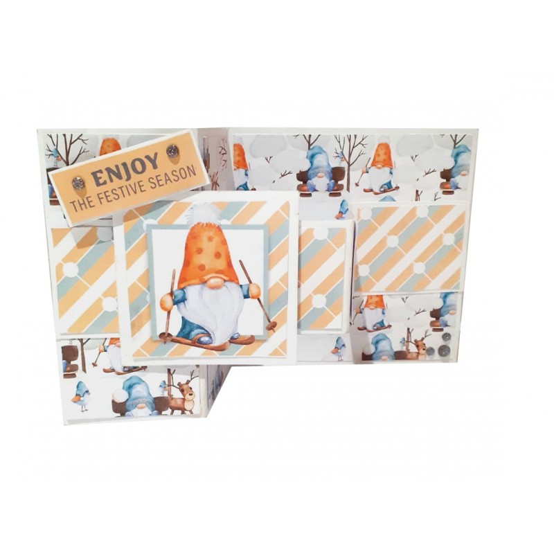 The Paper Boutique A Gnome Family Christmas 8x8 Paper Kit Pad