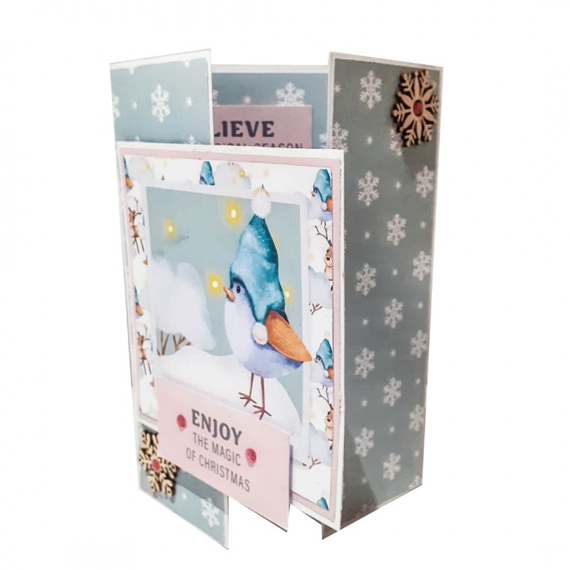 The Paper Boutique A Gnome Family Christmas 8x8 Paper Kit Pad