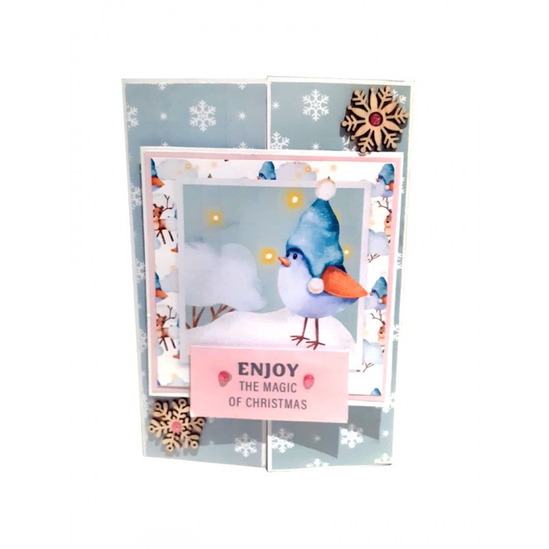 The Paper Boutique A Gnome Family Christmas 8x8 Paper Kit Pad
