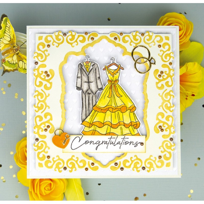 Dies - Yvonne Creations - Wedding - Wedding Frame