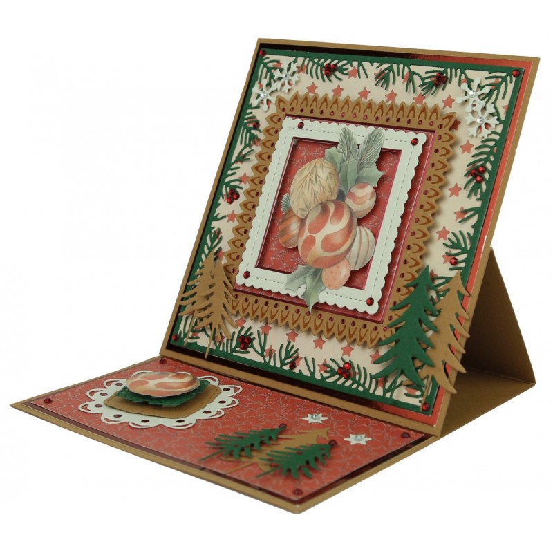 3D Cutting Sheet -Jeanine's Art - Wooden Christmas - Mini