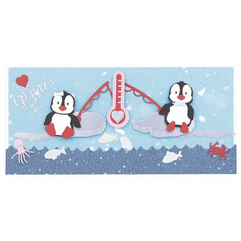 Designed by Anna - Mix and Match Cutting Dies - FISHING SET