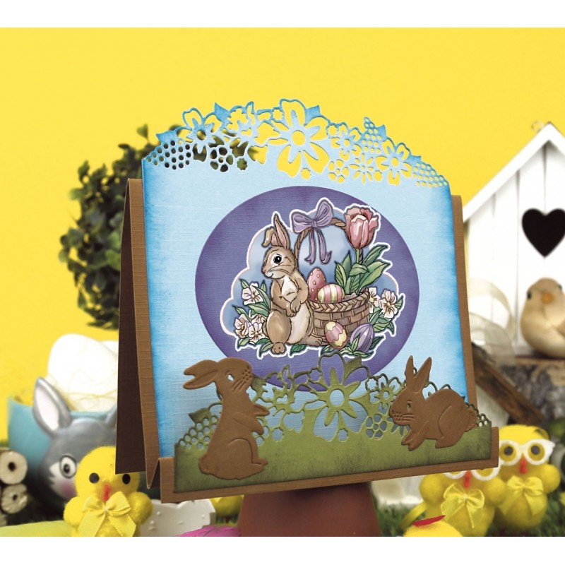3D Cutting Sheets - Yvonne Creations - Easter Bunny