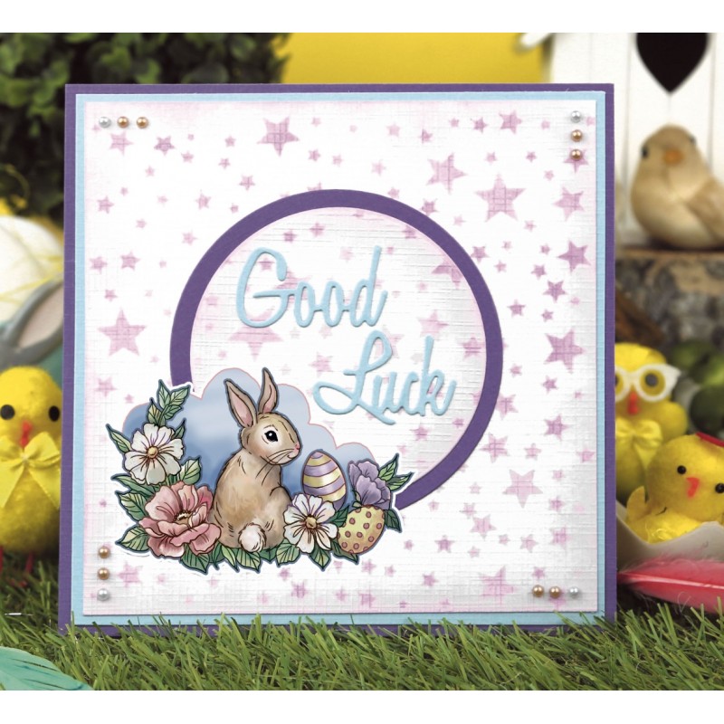 3D Cutting Sheets - Yvonne Creations - Easter Bunny