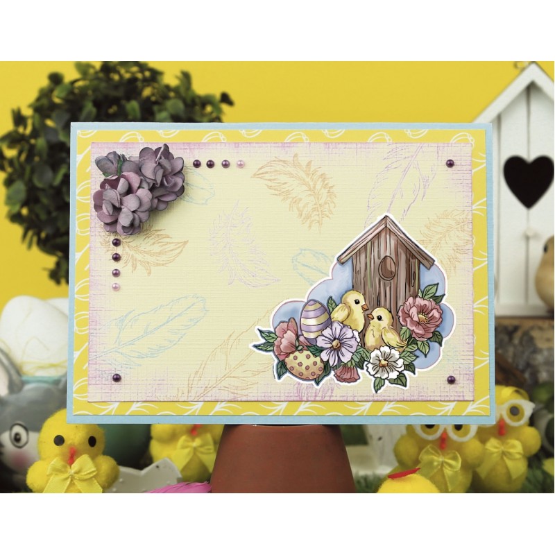 3D Cutting Sheets - Yvonne Creations - Easter Chick