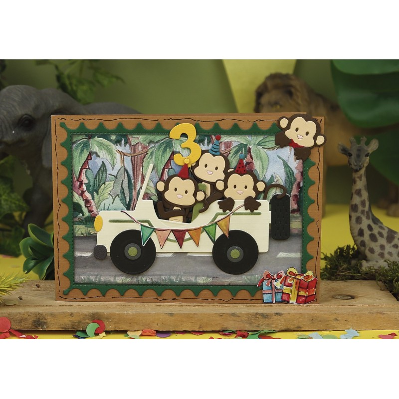 Dies - Yvonne Creations - Jungle Party - Jungle Accessories