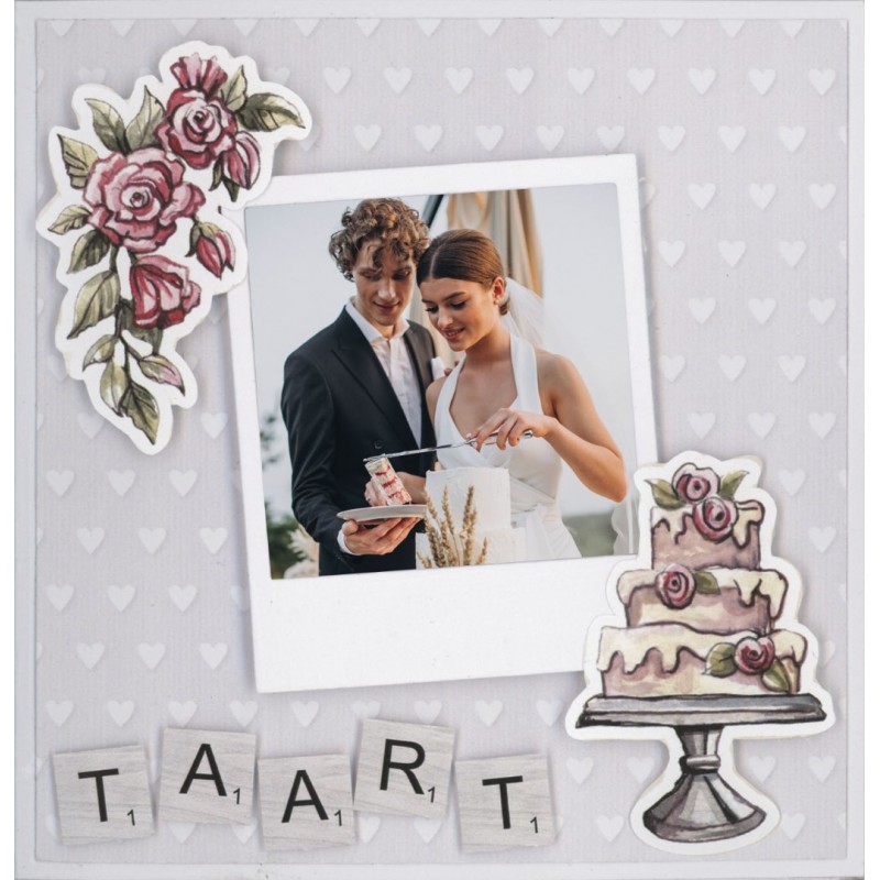 Wooden Letters - Grey